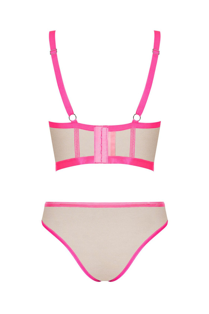 Komplektas Nudelia Smėlio-Rožinė