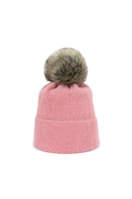 Kepurė Soft Fluff Rožinė