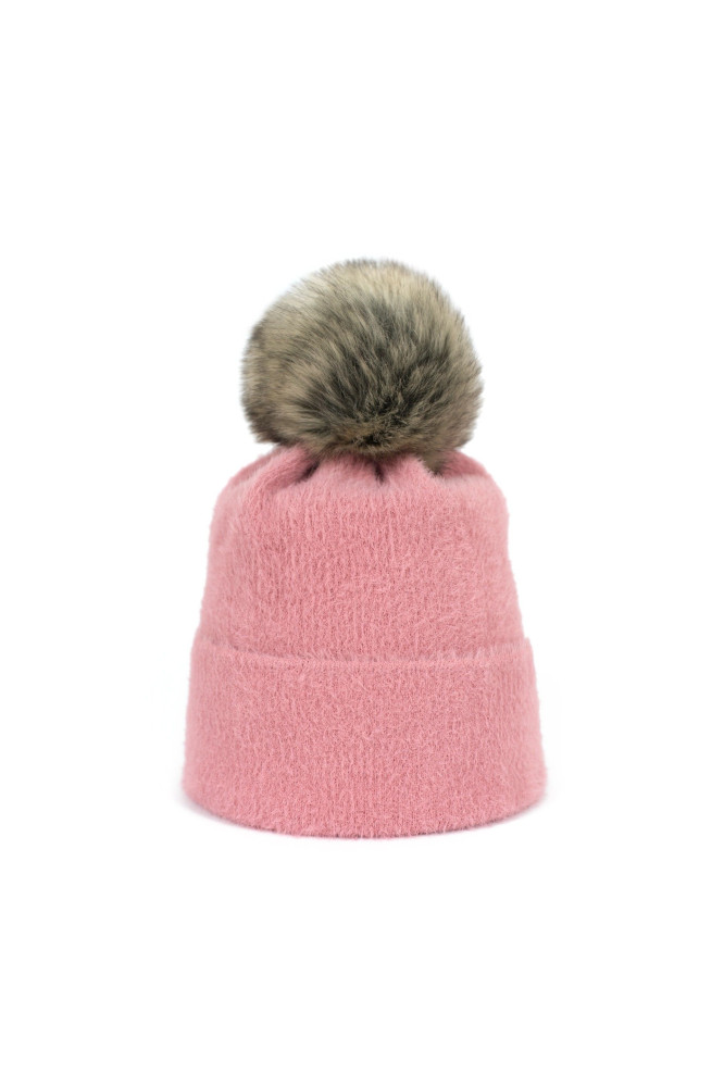 Kepurė Soft Fluff Rožinė