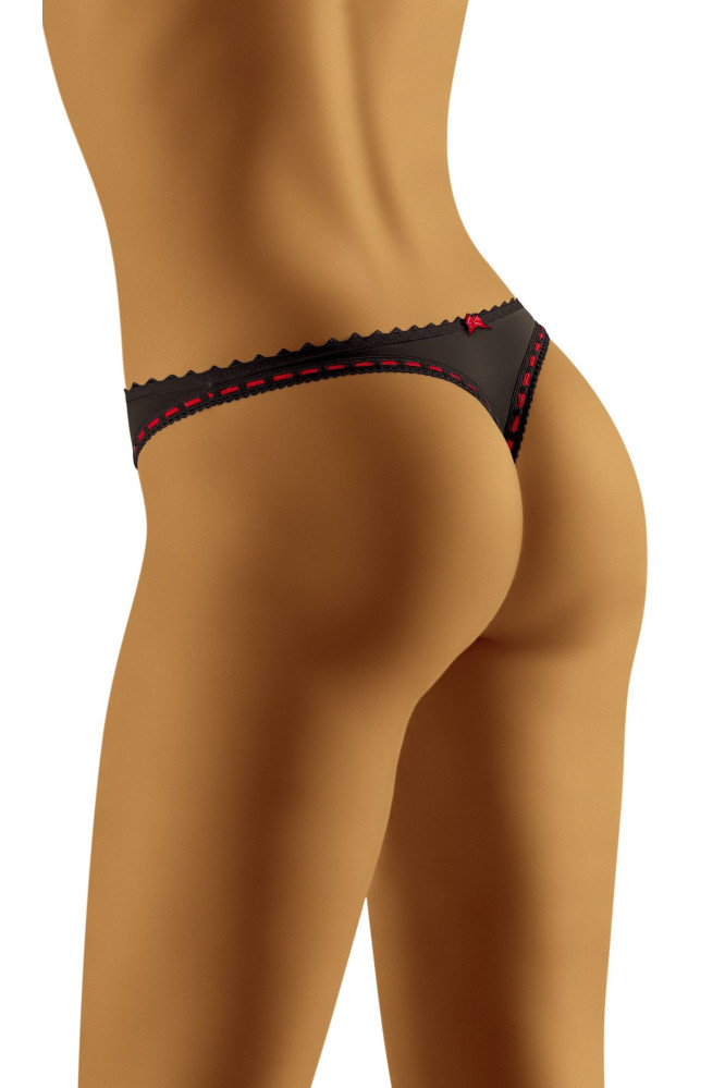 Siaurikės (stringai) Carimbo Juoda