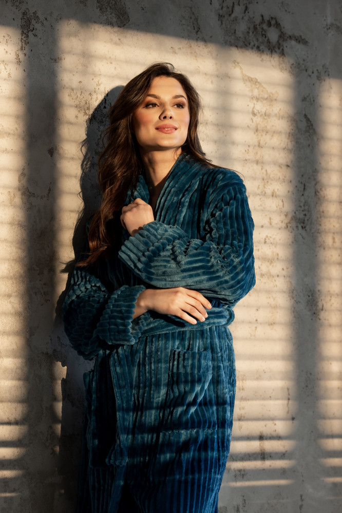 Chalatas One And Only Long Turquoise