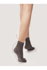 Kojinės Kūno triko Care Massage 40 den - pilka