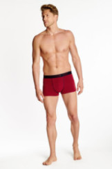 Bokseriai Option 38286-MLC Pomarańczowo-Mėlyna komplektas 2 sztuk