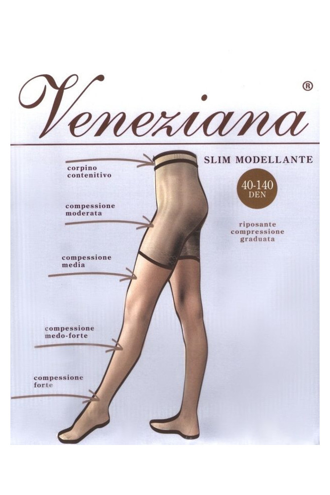 Pėdkelnės   Slim 40 - juoda