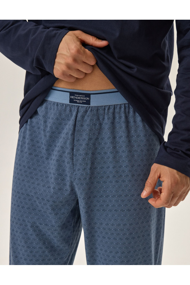 Pižama Hale 41917-59X Mėlyna