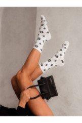 Kojinės prązek LuVi Balta