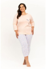 Pižama Ariella 3257 Abrikoso