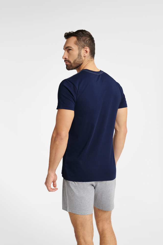 Pižama Fact 40673-59X Mėlyna melandžas