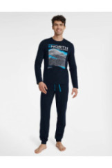 Pižama Icicle 40953-59X Mėlyna