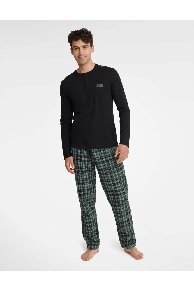 Pižama Usher 40946-99X Juoda