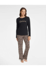 Pižama Gino 40935-99X Juoda