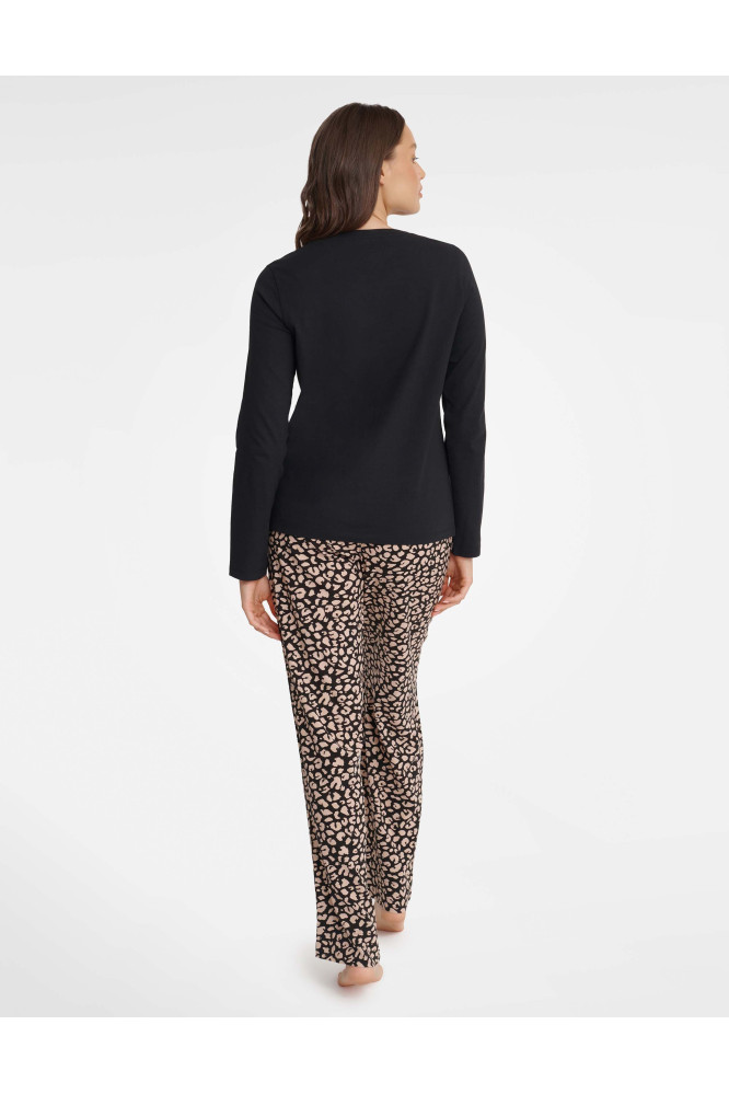 Pižama Gino 40935-99X Juoda