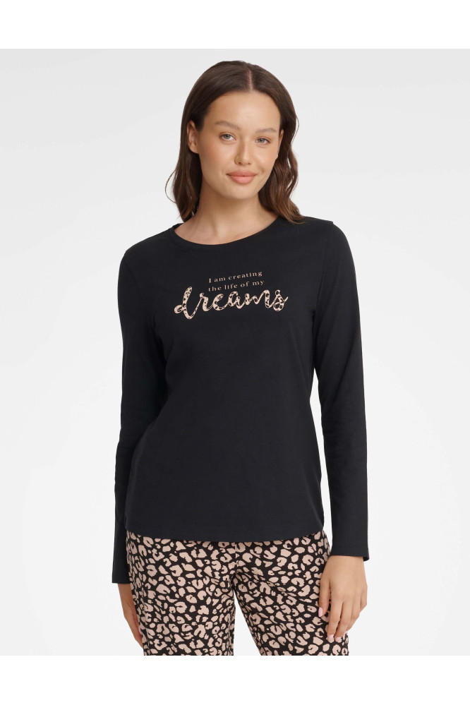 Pižama Gino 40935-99X Juoda