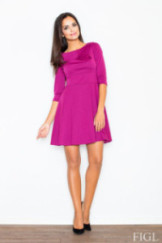 Suknelė Veronica M081 Fuksijų