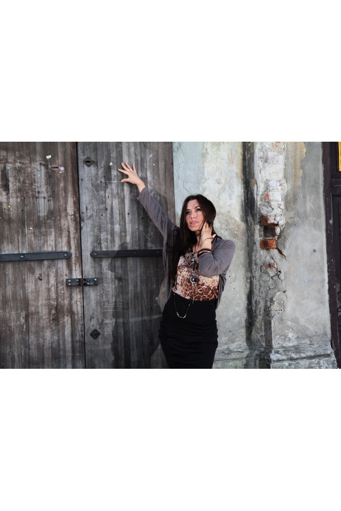 Megztinis Cristina mocca