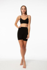 Bermudy Bamboo Shorts Juoda