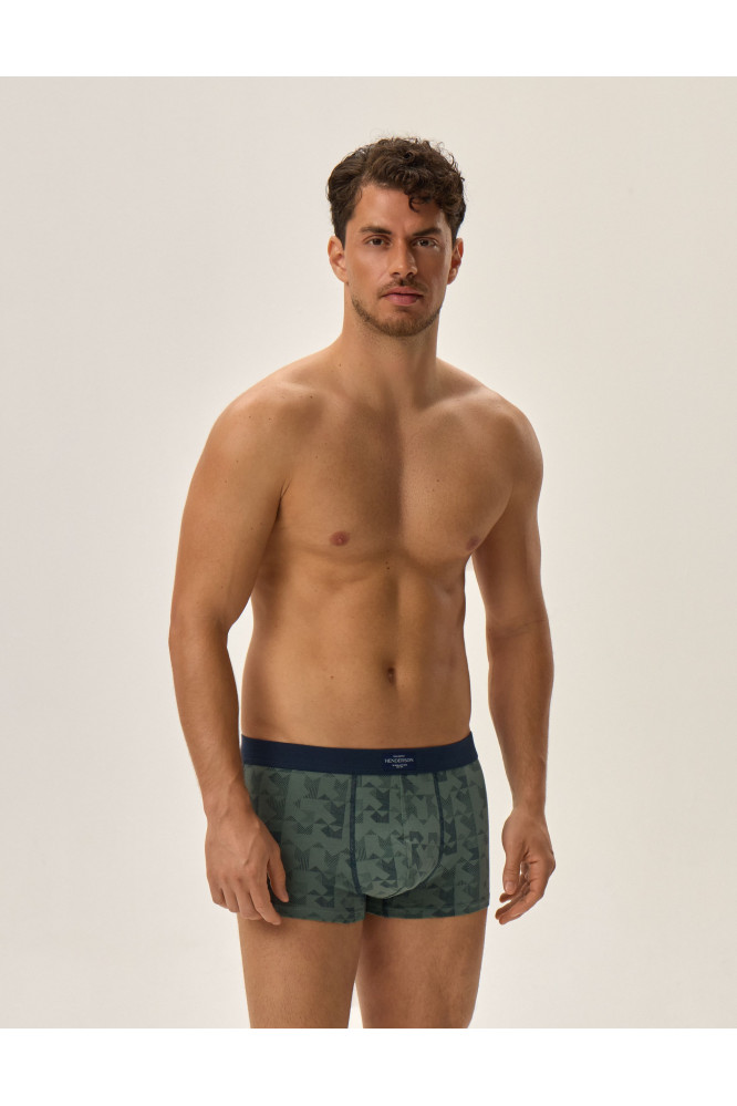 Bokseriai Job 41925-MLC Mėlynai-Žalia