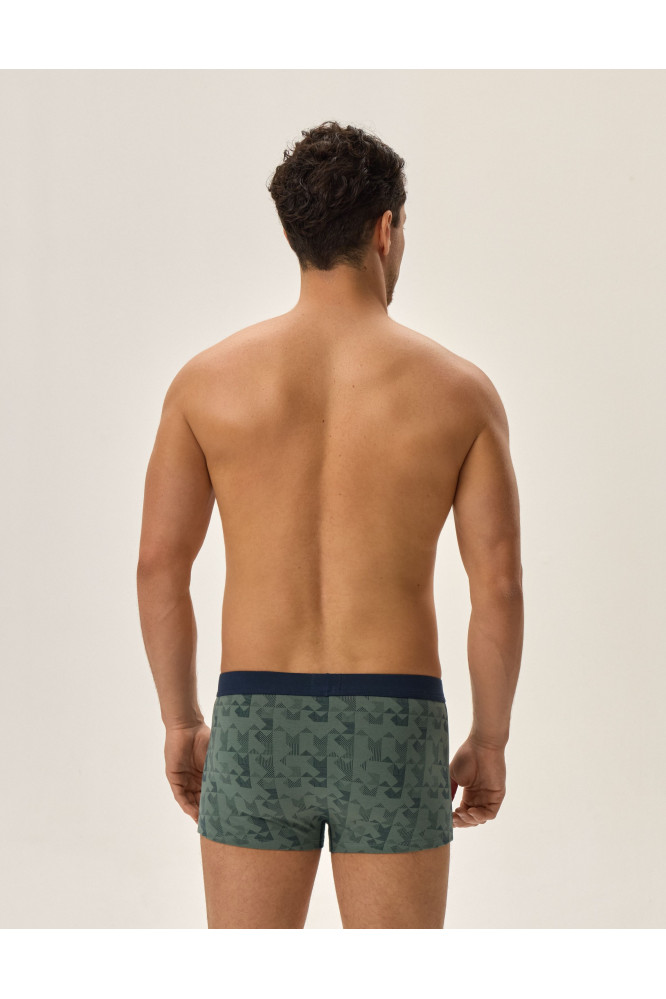 Bokseriai Job 41925-MLC Mėlynai-Žalia