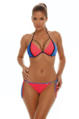 Maudymosi kostiumėlis Rožinė M-818 (4)