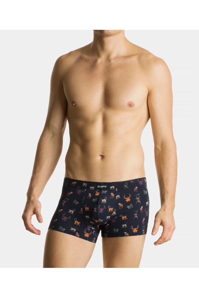 Bokseriai 2MH-064 Pilka-Mėlyna