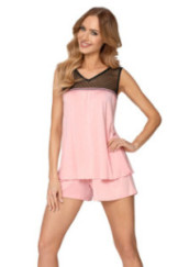 Pižama Codi Rožinė Peony