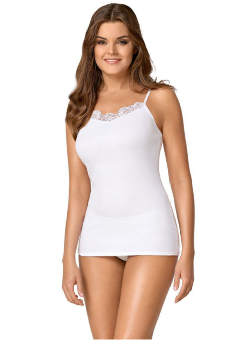 Palaidinė Beata Trumpas Rankovės Balta