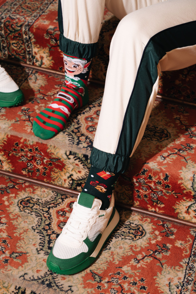 Kojinės Elf 078-A048 Mėlyna