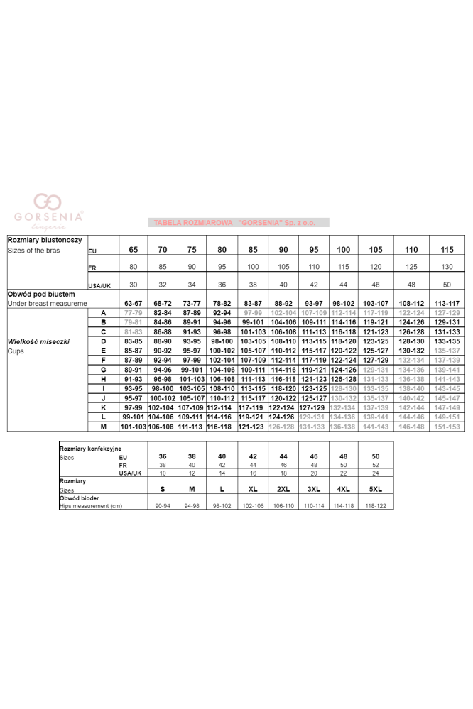 Liemenėlė Limoncello K772 Geltonos-Pilka