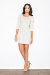 Suknelė Melania M122 Smėlio