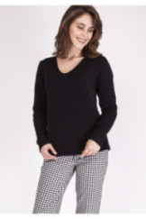 Megztinis Victoria SWE 123 Juoda