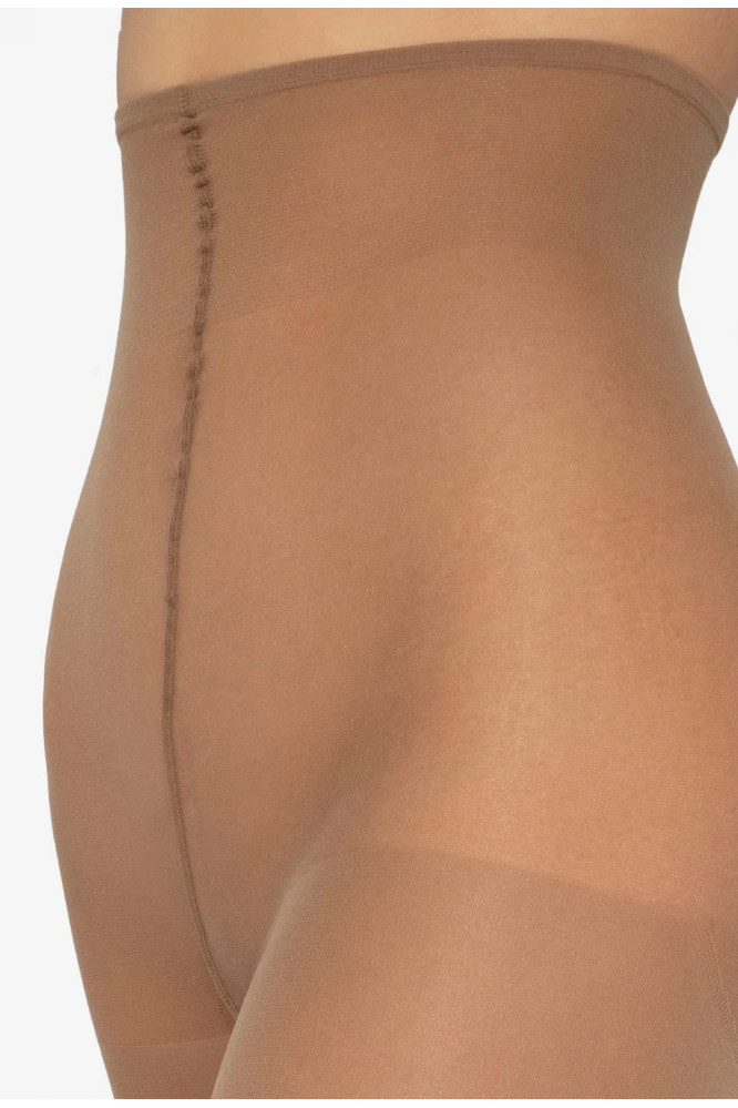 Pėdkelnės   Kūno triko Plus Size 15 Den - smėlio