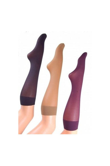 Kojinės iki kelių Microfibra - juoda