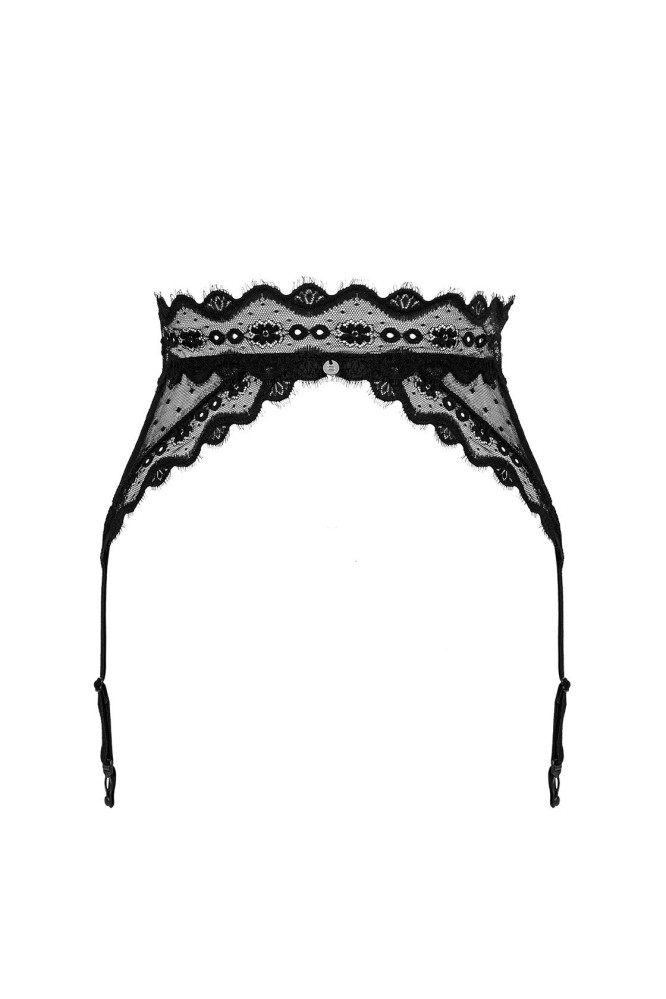 Juosmenėlis iki Kojinės Marrbel Juoda