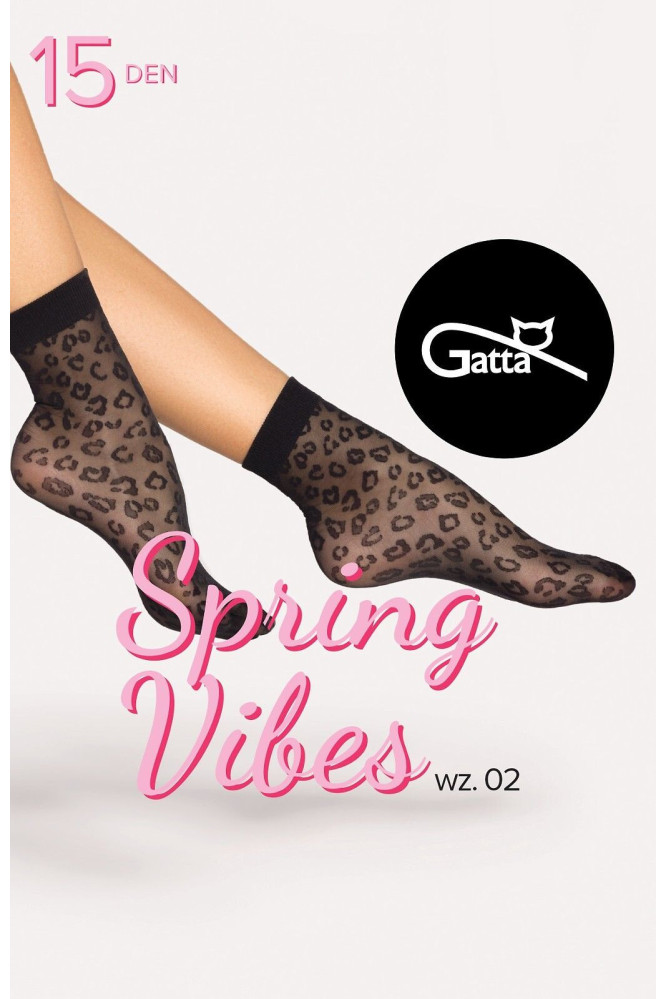 Kojinės Spring Vibes 02 15 Den - kreminė