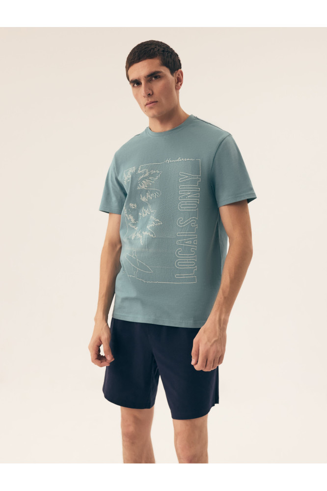 Pižama Surf 42598-77X Žalia