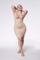 Apatinukė 222 Basic Slip Open Biust Natūrali