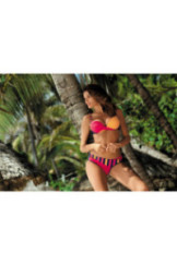 Maudymosi kostiumėlis Tamara Mėlyna Tamsus-Psycho Raudona-Paperino M-399 (5)