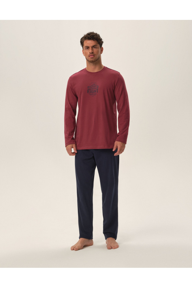 Pižama Jetson 41903-83X kaštoninė