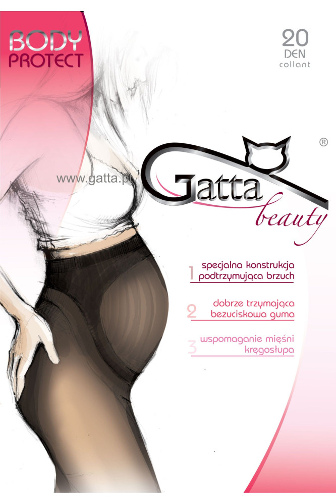 Pėdkelnės   Kūno triko Protect 20 DEN - juoda