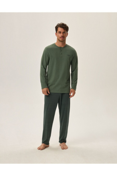 Pižama Hale 41917-70X Žalia