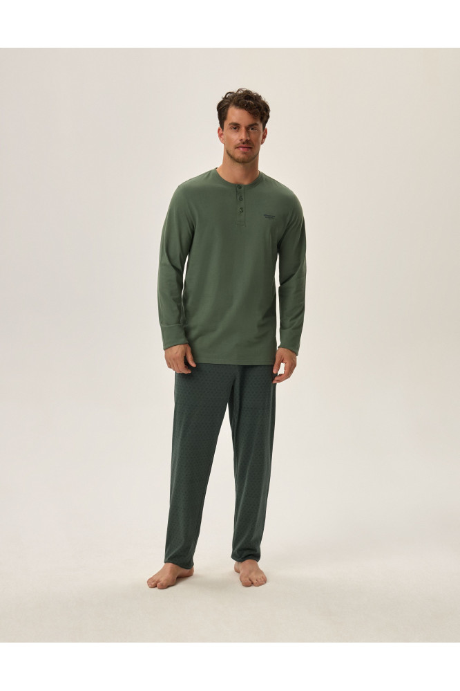 Pižama Hale 41917-70X Žalia