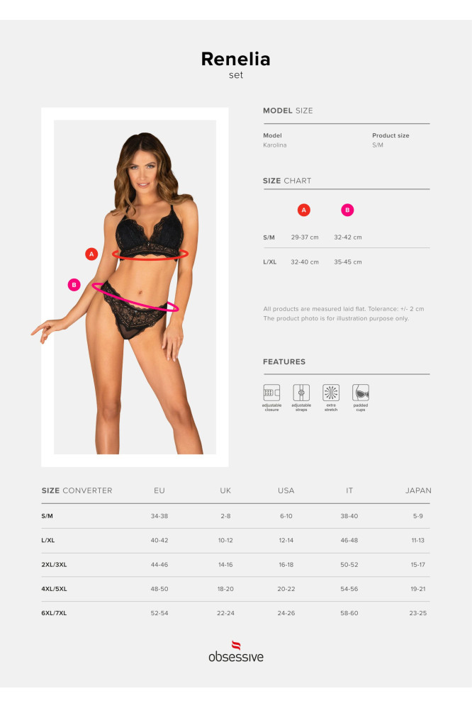 Komplektas Renelia 2-jų dalių