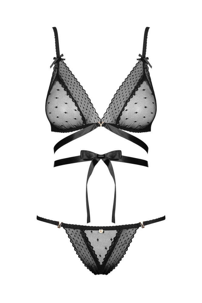 Komplektas Bowessa 2-jų dalių Juoda