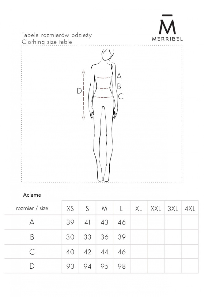 Suknelė Aclame Juoda