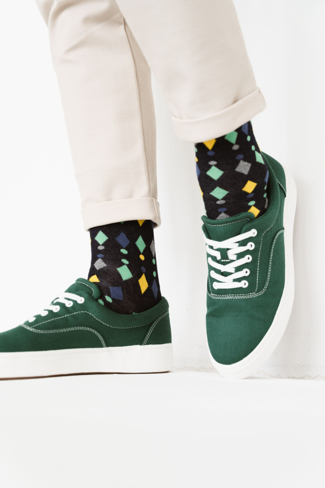 Kojinės Diamonds 051-128 Tamsus Granat