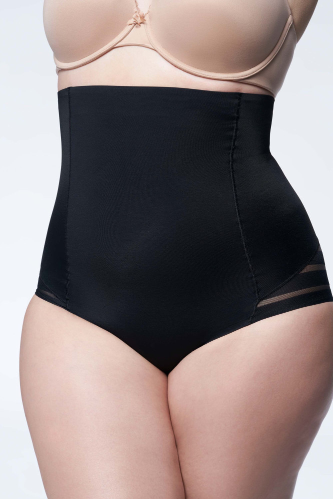 Kelnaitės Liekninančio efekto 141 (Aukšta talia) Juoda