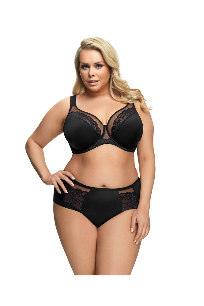 Liemenėlė Luisse K441 Juoda