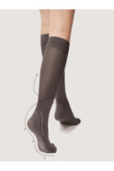 Kojinės iki kelių Glaustinukė (bodis) Care Massage 40