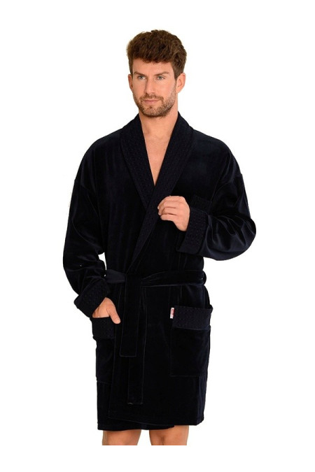 Chalatas Christian 711 Mėlyna - mėlyna