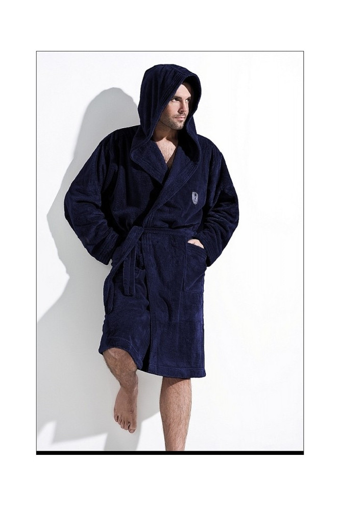 Chalatas Iwo - mėlyna